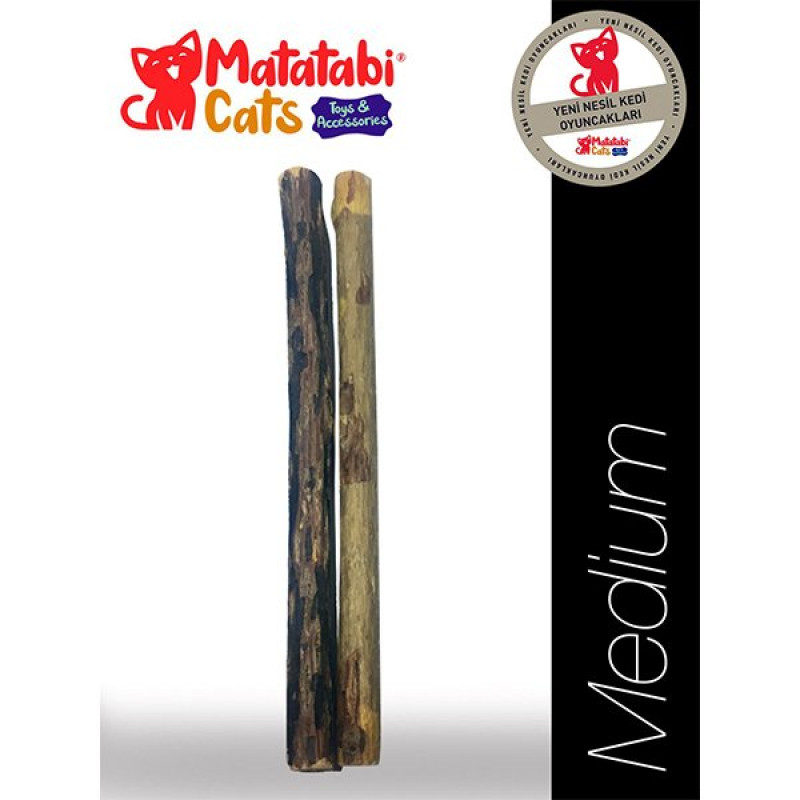 Matatabi 12 Cm Cats Stick Kedileri Cezbeden Çubuk Medium 2'li | Kedi Çiğneme Oyuncağı Matatabi 12 Cm Cats Stick Kedileri Cezbeden Çubuk Medium 2'li | Kedi Çiğneme Oyuncağı