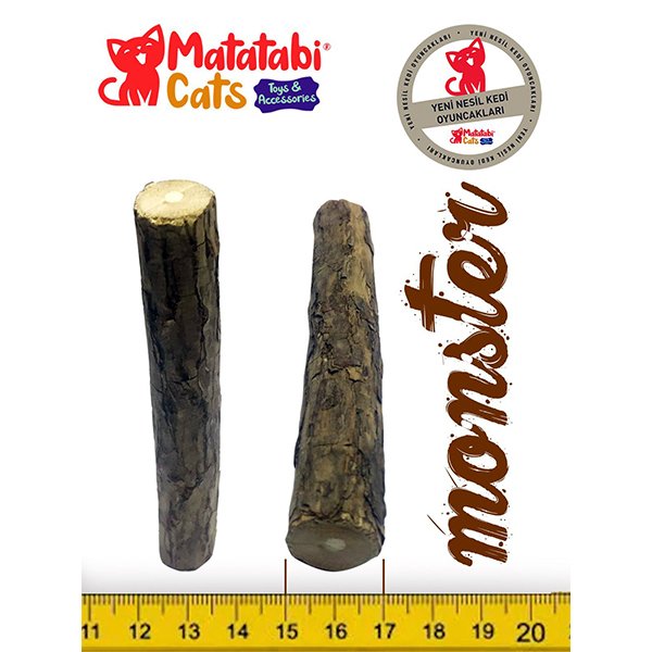 Matatabi 12 Cm Cats Stick Monster Cezbedici Çubuk | Kedi Çiğneme Oyuncağı
