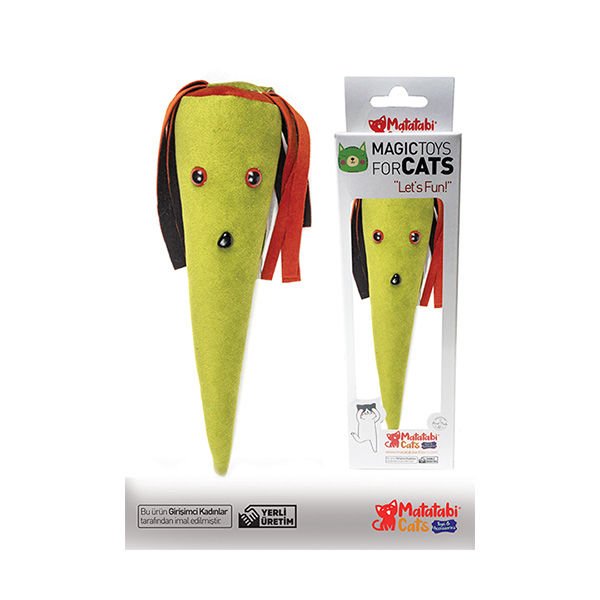 Matatabi 26 Cm Cats Mooni Oyuncak Yeşil | Peluş Kedi Oyuncağı