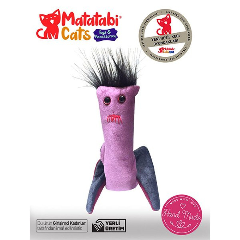 Matatabi 30 Cm Cats Sticky Peluş Oyuncak Mor | Peluş Kedi Oyuncağı Matatabi 30 Cm Cats Sticky Peluş Oyuncak Mor | Peluş Kedi Oyuncağı