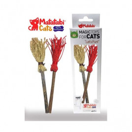 Matatabi Cats 18 Cm Süpürge Oyuncak 2'Li | Kedi Oltası Matatabi Cats 18 Cm Süpürge Oyuncak 2'Li | Kedi Oltası