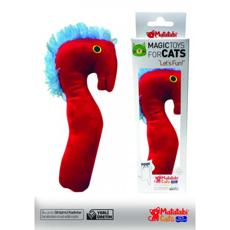 Matatabi Cats 26 Cm Horsi Oyuncak Kırmızı | Peluş Kedi Oyuncağı Matatabi Cats 26 Cm Horsi Oyuncak Kırmızı | Peluş Kedi Oyuncağı