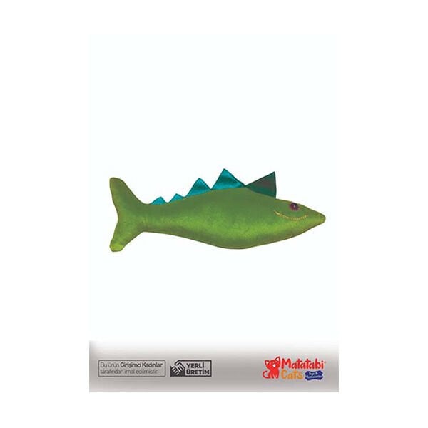 Matatabi Cats 27 Cm Spino Oyuncagı Yeşil | Peluş Kedi Oyuncağı