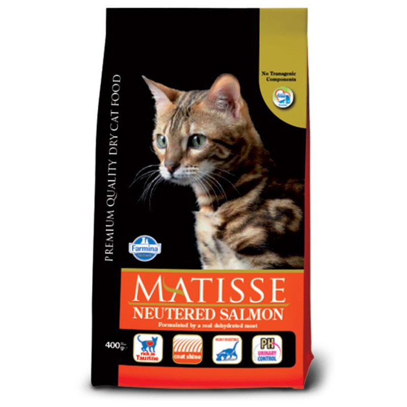 Matisse 10 Kg Somonlu Kısırlaştırılmış | Kısırlaştırılmış Kedi Maması Matisse 10 Kg Somonlu Kısırlaştırılmış | Kısırlaştırılmış Kedi Maması