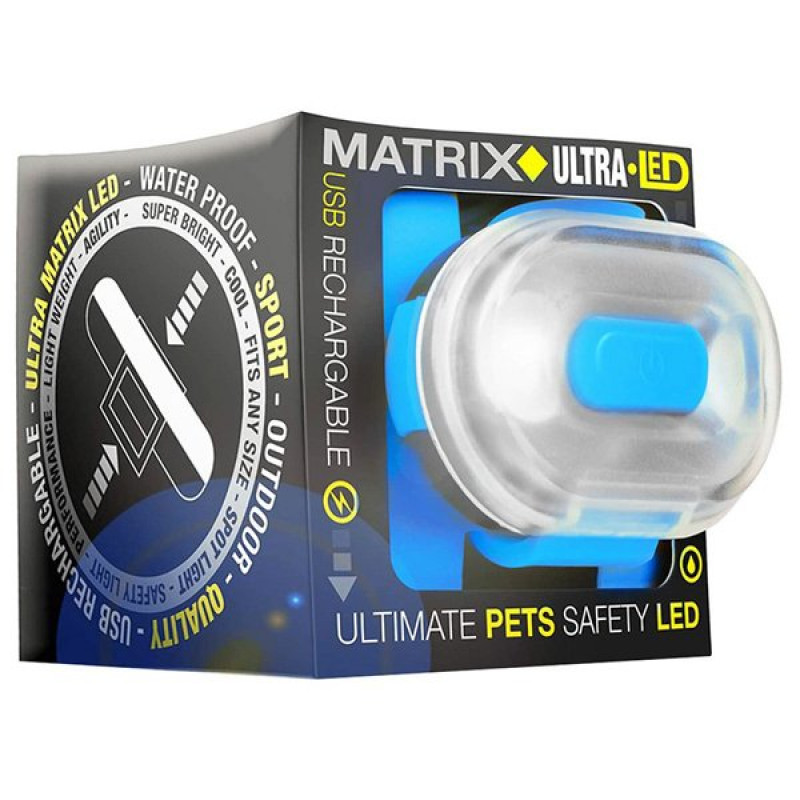 Max & Molly Ultra Matrix Led Güvenlik Işığı | Otomatik Köpek Tasması