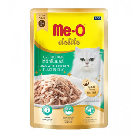Me-O 70 Gr Ton Balıklı Tavuklu Pouch | Yetişkin Kedi Maması