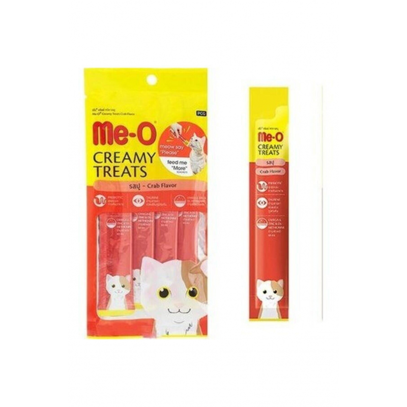 Me-o 4x15 Gr Creamy Ton & Domates Lezzetli | Kedi Sıvı Ödül Maması Me-o 4x15 Gr Creamy Ton & Domates Lezzetli | Kedi Sıvı Ödül Maması