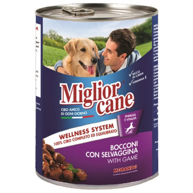 Miglior Cane 24 Adet Chunks With Game 405 Gr | Yetişkin Köpek Konserve Maması Miglior Cane 24 Adet Chunks With Game 405 Gr | Yetişkin Köpek Konserve Maması