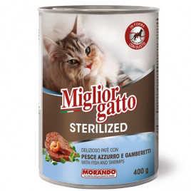 Gatto 400 Gr Sterilised Balık Ve Karidesli Konserve | Kısırlaştırılmış Kedi Maması Gatto 400 Gr Sterilised Balık Ve Karidesli Konserve | Kısırlaştırılmış Kedi Maması