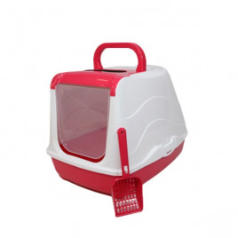 36x49x39 Cm Kapalı Tuvalet Kırmızı | Kapalı Kedi Tuvaleti 36x49x39 Cm Kapalı Tuvalet Kırmızı | Kapalı Kedi Tuvaleti