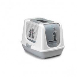 44x57,5x41h Cm Trendy Love Jumbo Kapalı Tuvalet | Kapalı Kedi Tuvaleti