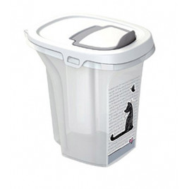 6 Lt Friends Mama Saklama Kabı Gri | Mama Saklama Kabı