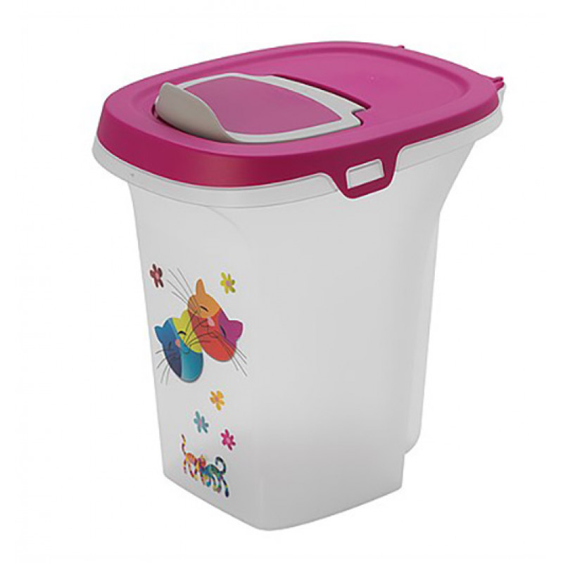 Moderna 6 Lt Friends Mama Saklama Kabı Fuşya | Mama Saklama Kabı Moderna 6 Lt Friends Mama Saklama Kabı Fuşya | Mama Saklama Kabı