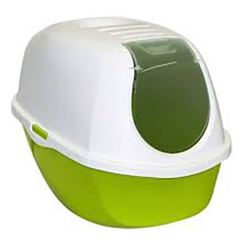 Moderna 46x66x49 Cm Mega Smart Kapalı Tuvalet Yeşil | Filtresiz Kapalı Kedi Tuvaleti Moderna 46x66x49 Cm Mega Smart Kapalı Tuvalet Yeşil | Filtresiz Kapalı Kedi Tuvaleti