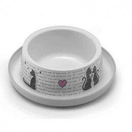 350 Ml Trendy Mama Kabı Yuvarlak | Plastik Mama Ve Su Kabı