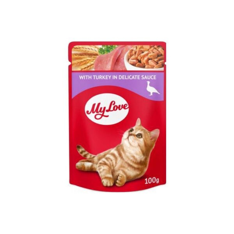 My Love 100 Gr Hindi | Yetişkin Kedi Maması My Love 100 Gr Hindi | Yetişkin Kedi Maması