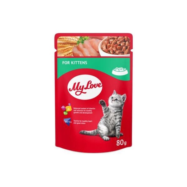My Love 80 Gr Kitten Tavuk | Yavru Kedi Maması
