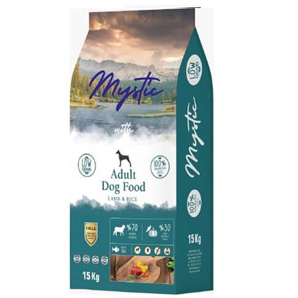 Mystic 15 Kg Kuzulu Az Tahıllı Yetişkin | Yetişkin Köpek Kuru Maması
