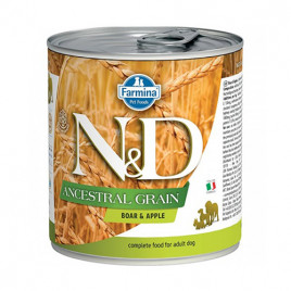 N&D Ancestral Grain 6 Adet Yaban Domuzu ve Elma 285 Gr | Yetişkin Köpek Konserve Maması N&D Ancestral Grain 6 Adet Yaban Domuzu ve Elma 285 Gr | Yetişkin Köpek Konserve Maması