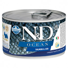 N&D Ocean 6 Adet Mini Somon ve Morina 140 Gr | Yetişkin Köpek Konserve Maması N&D Ocean 6 Adet Mini Somon ve Morina 140 Gr | Yetişkin Köpek Konserve Maması