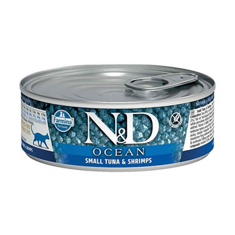 N&D Ocean 6 Adet Ton ve Karides 80 Gr | Yetişkin Kedi Maması N&D Ocean 6 Adet Ton ve Karides 80 Gr | Yetişkin Kedi Maması