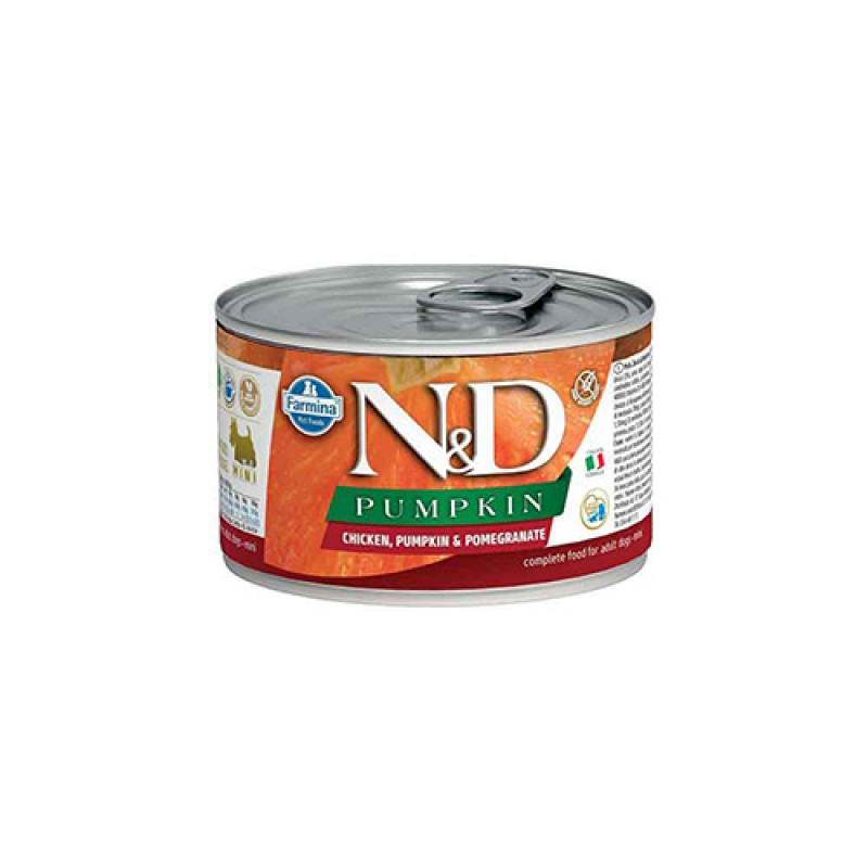 N&D Pumpkin 6 Adet Tavuk Balkabağı ve Nar 140 Gr | Yetişkin Köpek Konserve Maması N&D Pumpkin 6 Adet Tavuk Balkabağı ve Nar 140 Gr | Yetişkin Köpek Konserve Maması