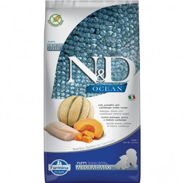 N&D Ocean 12 Kg Medium Maxi Puppy Morina Balkabağı ve Kavun | Yavru Köpek Kuru Maması