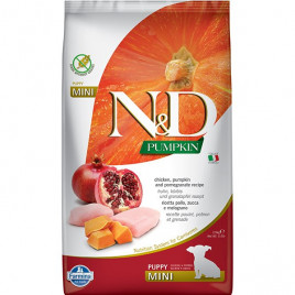 N&D Pumpkin 2,5 Kg Mini Puppy Tavuk Balkabağı ve Nar | Tahılsız Köpek Kuru Maması
