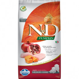 N&D Pumpkin 12 Kg Medium Maxi Tavuk Balkabağı ve Nar | Yavru Köpek Kuru Maması
