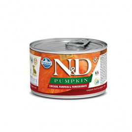 N&D Pumpkin 140 Gr Starter Mini Tavuk Balkabağı ve Nar | Tavru Köpek Konservesi N&D Pumpkin 140 Gr Starter Mini Tavuk Balkabağı ve Nar | Tavru Köpek Konservesi