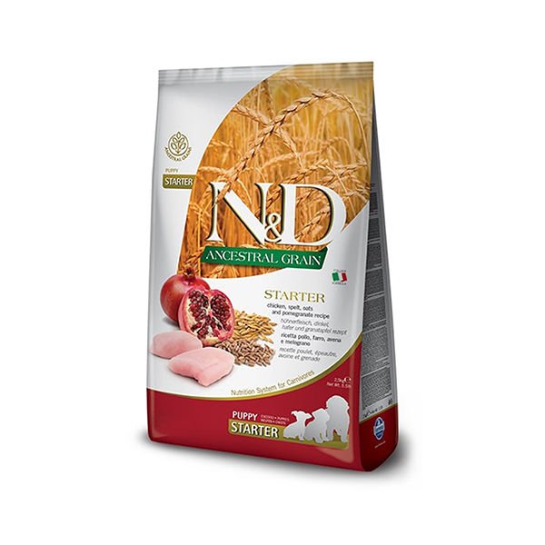 N&D Ancestral Grain  2,5 Kg Puppy Starter Tavuk ve Nar | Yavru Köpek Kuru Maması