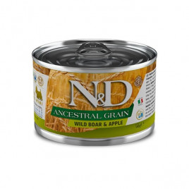 N&D Ancestral Grain 140 Gr Mini Yaban Domuzu ve Elma | Yetişkin Köpek Konserve Maması N&D Ancestral Grain 140 Gr Mini Yaban Domuzu ve Elma | Yetişkin Köpek Konserve Maması