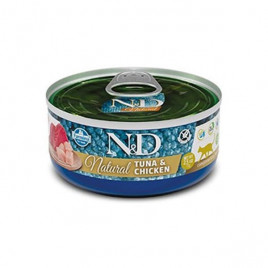 N&D Natural 140 Gr Ton ve Tavuk | Yetişkin Kedi Maması N&D Natural 140 Gr Ton ve Tavuk | Yetişkin Kedi Maması