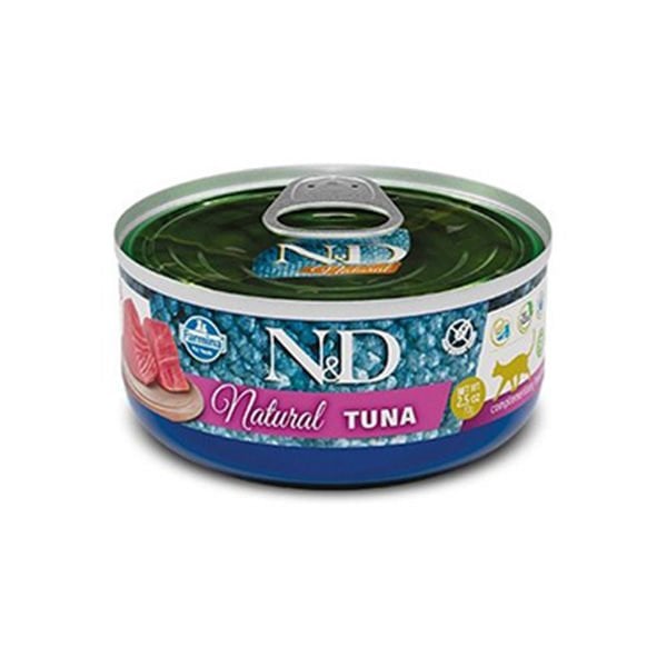 N&D Natural 140 Gr Ton | Balıklı Yaş Kedi Maması