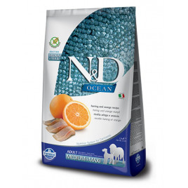 N&D Ocean 12 Kg Medium Maxi Ringa ve Portakal | Tahılsız Köpek Kuru Maması