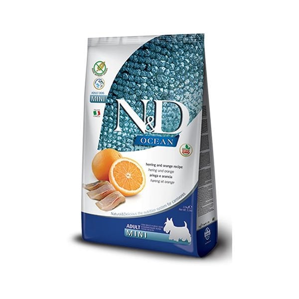 N&D Ocean 7 Kg Ringa ve Portakal | Yetişkin Köpek Kuru Maması