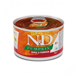 N&D Pumpkin 140 Gr Mini Bıldırcın ve Balkabağı | Yetişkin Köpek Konserve Maması N&D Pumpkin 140 Gr Mini Bıldırcın ve Balkabağı | Yetişkin Köpek Konserve Maması
