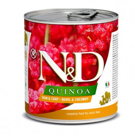 N&D Quinoa 285 Gr Skin & Coat Bıldırcın ve Hindistan Cevizi | Yetişkin Köpek Konserve Maması N&D Quinoa 285 Gr Skin & Coat Bıldırcın ve Hindistan Cevizi | Yetişkin Köpek Konserve Maması