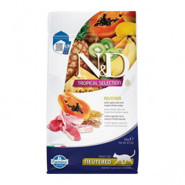 N&D Tropical Selection 300 Gr Neutered Kuzu Kılçıksız Buğday ve Tropik Meyveler | Kuzu Etli Kuru Kedi Maması