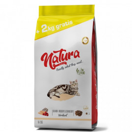 Natura 8 Kg + 2 Kg Hediyeli Sterilised Düşük Tahıllı Balıklı Kısırlaştırılmış | Kısırlaştırılmış Kedi Maması