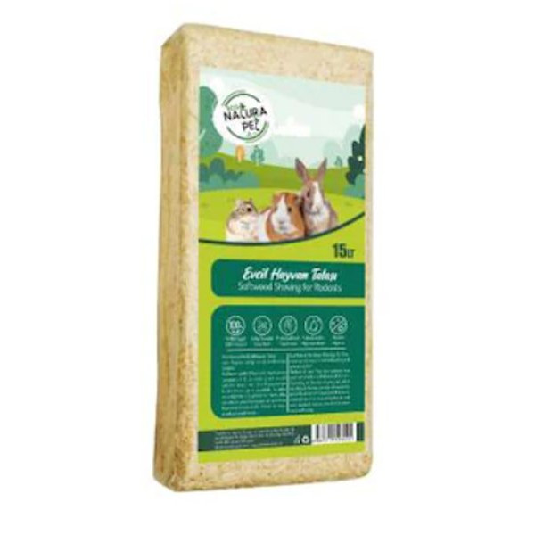 Natura 15 LT Kemirgen Talaşı | Tavşan Talaş Ve Otu