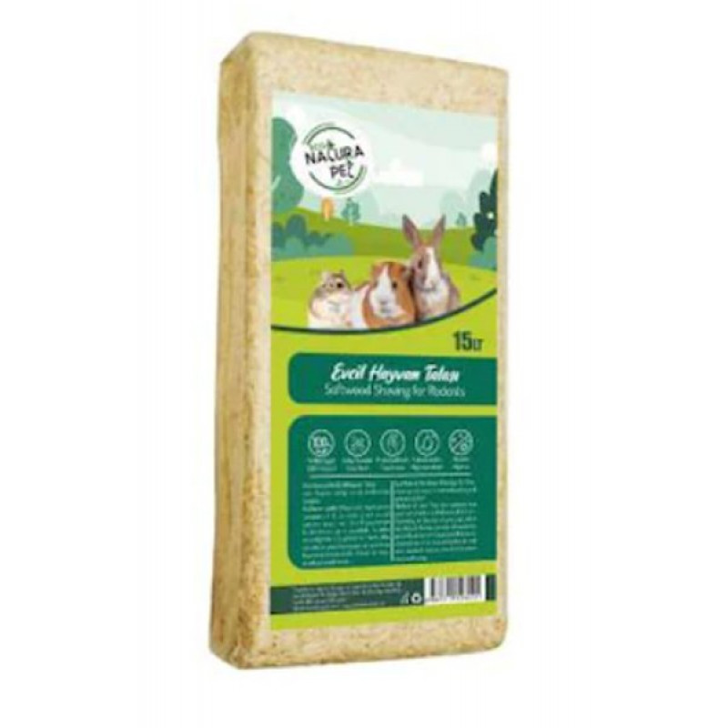 Natura 15 LT Kemirgen Talaşı | Tavşan Talaş Ve Otu Natura 15 LT Kemirgen Talaşı | Tavşan Talaş Ve Otu