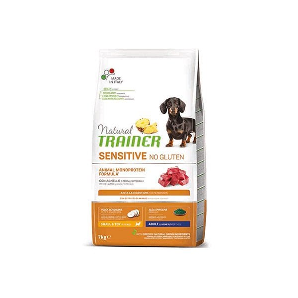 Natural Trainer 7 Kg Sensitive No Gluten Adult Small & Toy Kuzu | Yetişkin Köpek Kuru Maması