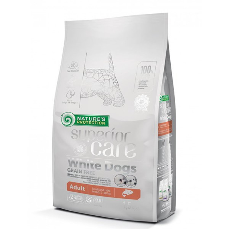 Nature's Protection 1.5 Kg Somonlu Küçük Irk Adult Beyaz Tüylü Yetişkin | Yetişkin Köpek Kuru Maması Nature's Protection 1.5 Kg Somonlu Küçük Irk Adult Beyaz Tüylü Yetişkin | Yetişkin Köpek Kuru Maması