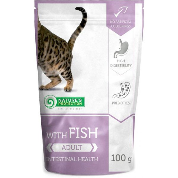 Natures Protection 100 Gr Adult Balıklı Pouch Yetişkin | Yetişkin Kedi Maması