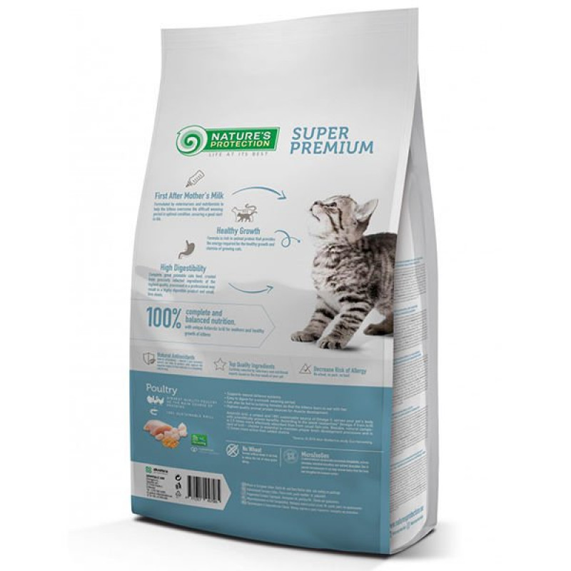 Natures Protection 2 Kg Kitten Kümes Hayvanlı Yavru | Yavru Kedi Kuru Maması