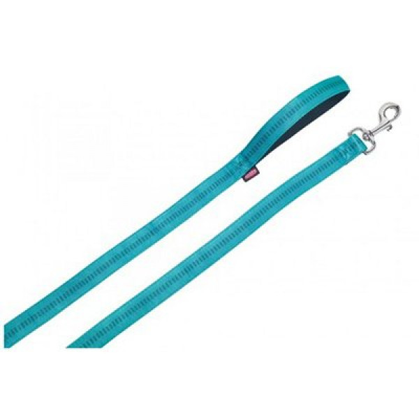 Nobby  120 cm X 25 mm Soft Grip Gezdirme Tasması Turkuaz | Köpek Gezdirme Tasması