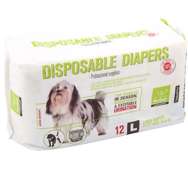 Nunbell 540-Nb1096 Alt Bağlama Bezi S 12'li | Köpek Çiş Alıştırma Pedi