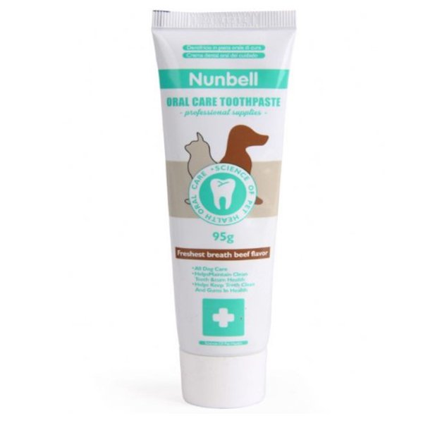 Nunbell 95 Gr Etli Diş Macunu | Kedi Ağız Bakım Ürünü