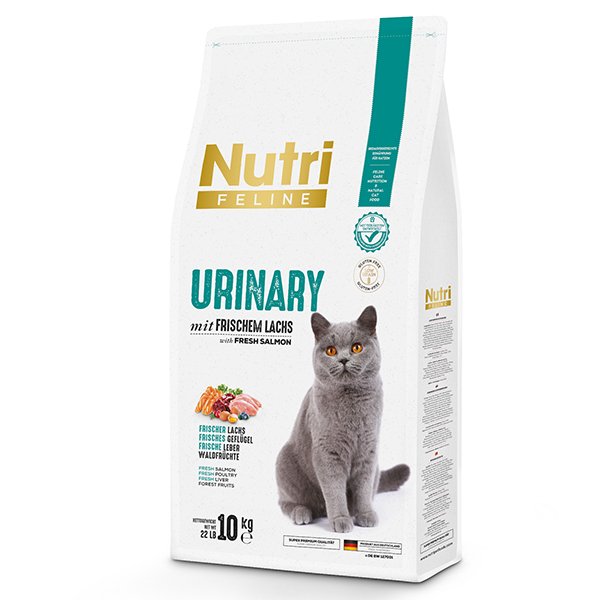 Nutri Feline 10 Kg Adult Urinary İdrar Sağlığı Somonlu Yetişkin | Somonlu Kedi Kuru Maması